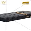 Điện thoại Vertu Aster P Alligator custom vàng hồng đính kim cương