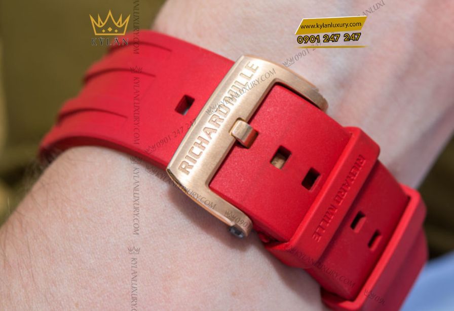 Kỳ Lân Luxury 2 Richard Mille RM 028 Diver Red Gold vàng nguyên khối