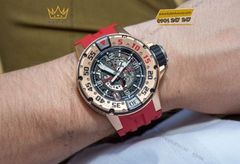 Richard Mille RM 028 Diver Red Gold vàng nguyên khối