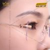 Mắt kính vàng hồng Au750 đính kim cương và viên chủ 3ly9