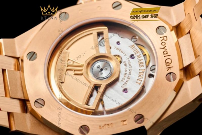 Đồng hồ Audemars Piguet Royal Oak vàng hồng kim cương 34mm