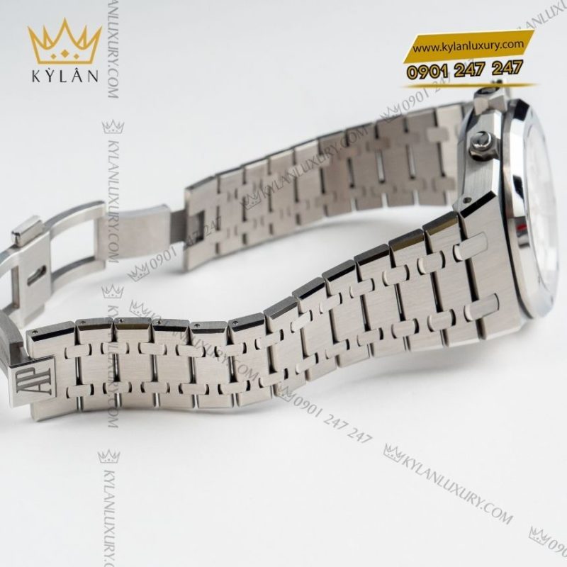 Đồng hồ Audemars Piguet Royal Oak Chronograph 41mm thép mặt bạc