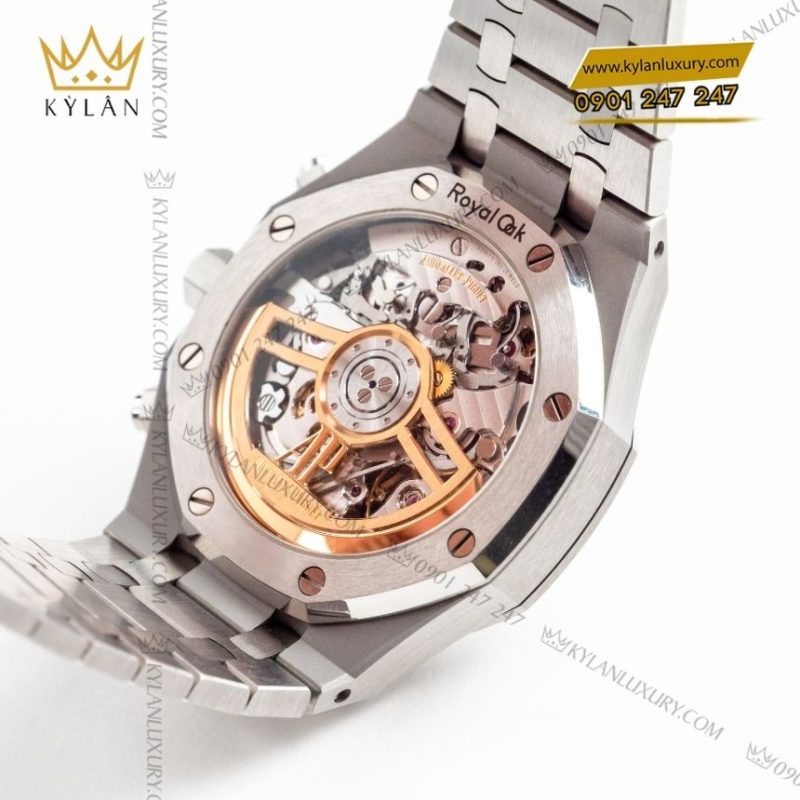 Đồng hồ Audemars Piguet Royal Oak Chronograph 41mm thép mặt bạc