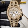 Đồng hồ Royal Oak Chronograph vàng hồng full kim cương 41mm