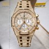 Đồng hồ Royal Oak Chronograph vàng hồng full kim cương 41mm