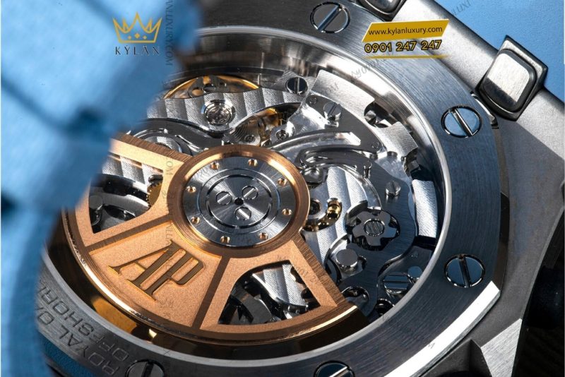 Đồng hồ Audemars Piguet Royal Oak Offshore Chronograph mặt số xanh 42mm