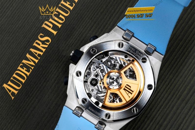 Đồng hồ Audemars Piguet Royal Oak Offshore Chronograph mặt số xanh 42mm