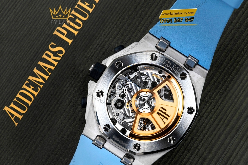 Kỳ Lân Luxury audemars piguet royal oak offshore 26238st oo a340ca 01 6 Đồng hồ Audemars Piguet Royal Oak Offshore Chronograph mặt số xanh 42mm
