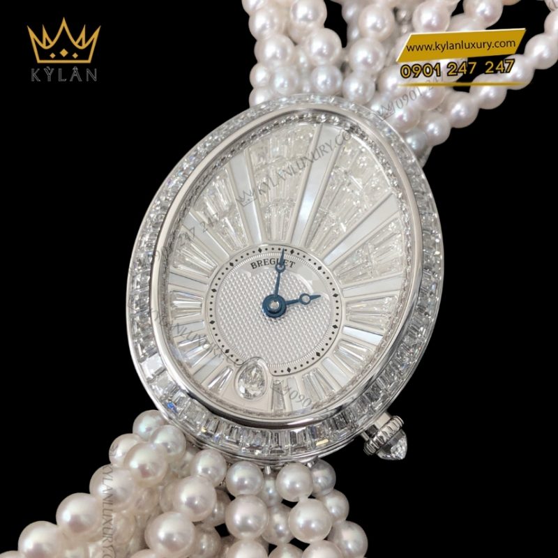 Đồng hồ Breguet Reine de Naples ngọc trai kim cương