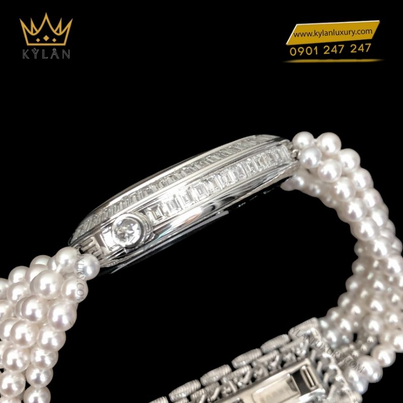 Đồng hồ Breguet Reine de Naples ngọc trai kim cương