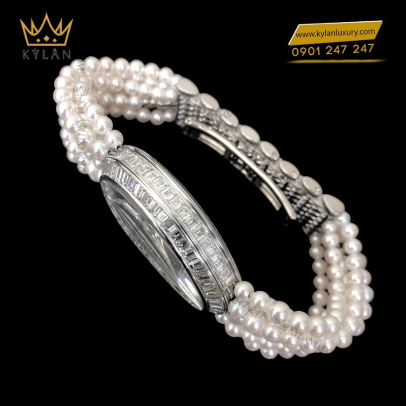 Đồng hồ Breguet Reine de Naples ngọc trai kim cương