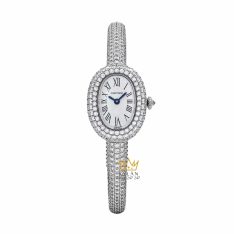 Đồng hồ Cartier Baignoire vàng trắng kim cương HPI01773