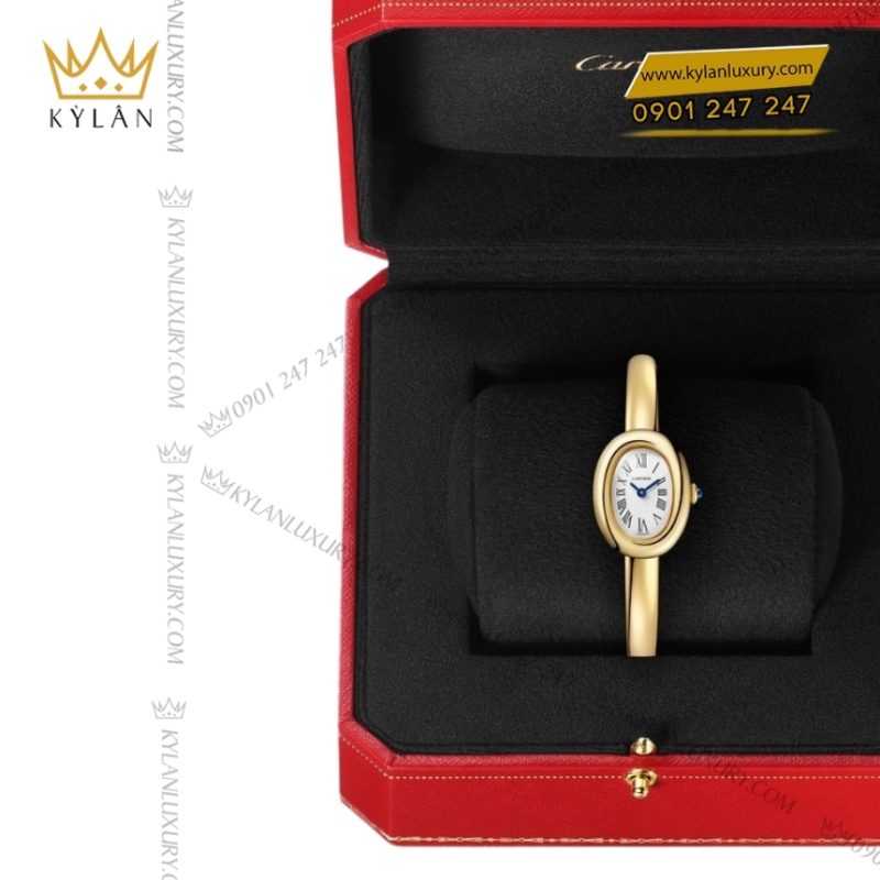 Đồng hồ Cartier Baignoire vàng vàng 18K CRWGBA0045