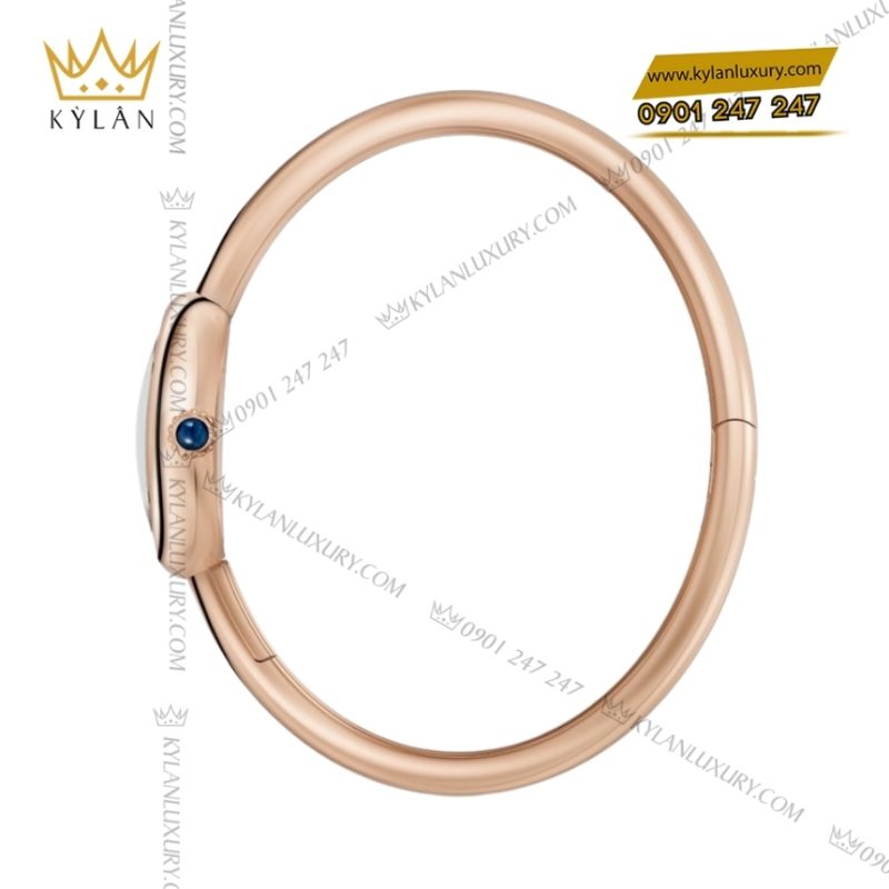 Đồng hồ Cartier Baignoire vàng hồng WGBA0048