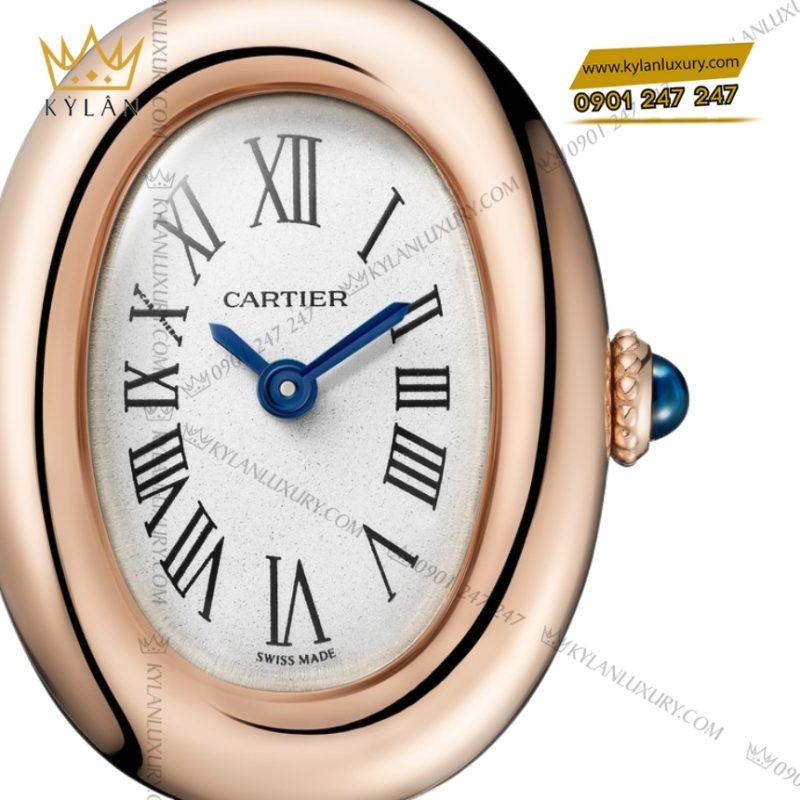 Đồng hồ Cartier Baignoire vàng hồng WGBA0048