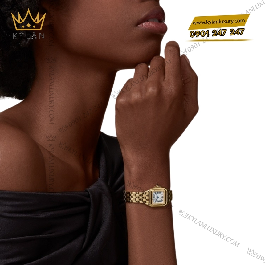 Kỳ Lân Luxury cartier panthere de cartier crwgpn0059 vang vang 5 Đồng hồ Cartier Panthère de Cartier vàng vàng CRWGPN0059