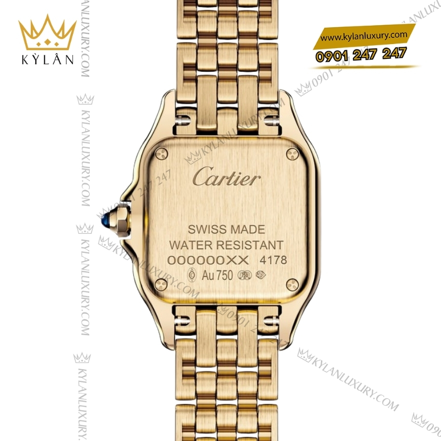 Kỳ Lân Luxury cartier panthere de cartier crwgpn0059 vang vang 7 Đồng hồ Cartier Panthère de Cartier vàng vàng CRWGPN0059