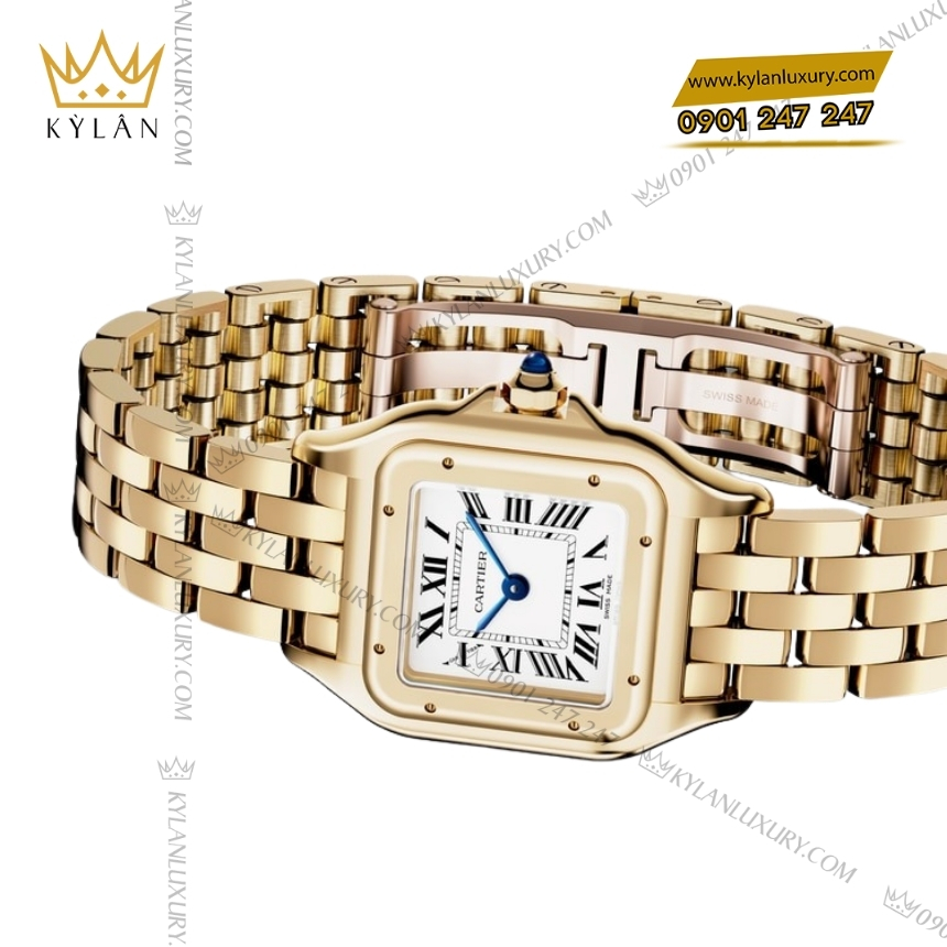 Kỳ Lân Luxury cartier panthere de cartier crwgpn0059 vang vang 8 Đồng hồ Cartier Panthère de Cartier vàng vàng CRWGPN0059