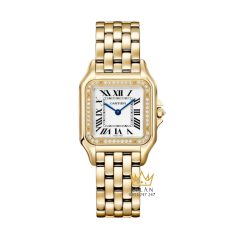 Đồng hồ Cartier Panthère vàng vàng kim cương CRWJPN0085
