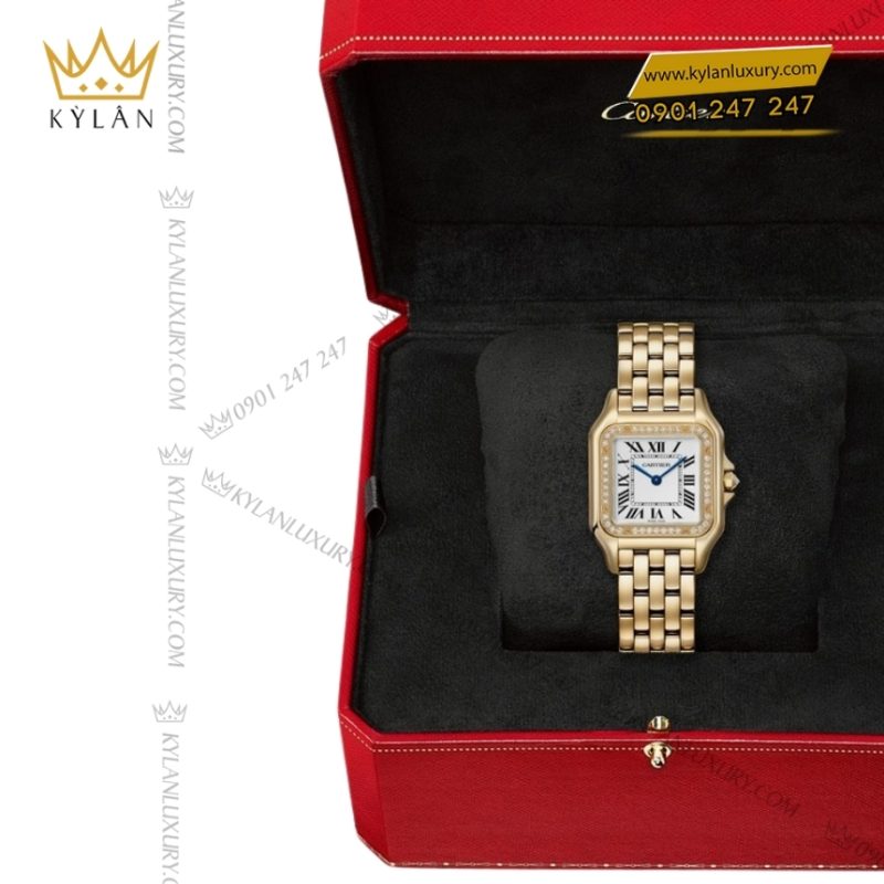 Đồng hồ Cartier Panthère vàng vàng kim cương CRWJPN0085