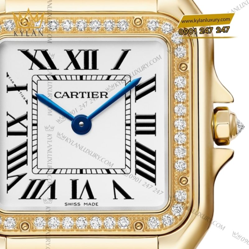 Đồng hồ Cartier Panthère vàng vàng kim cương CRWJPN0085