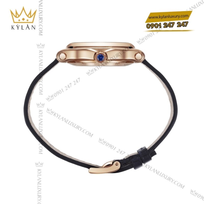 Đồng hồ Chopard Happy Sport vàng hồng mặt số bạc 275378-5001