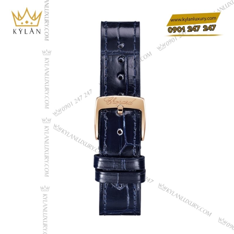 Đồng hồ Chopard Happy Sport vàng hồng mặt số bạc 275378-5001