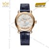 Đồng hồ Chopard Happy Sport vàng hồng mặt số bạc 275378-5001