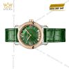 Đồng hồ Chopard Happy Sport mặt xanh lá kim cương 278573-6032