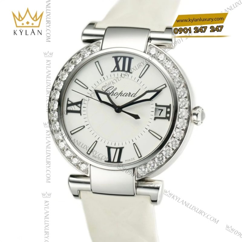 Đồng hồ Chopard Imperiale mặt số trắng vành kim 388531-3008