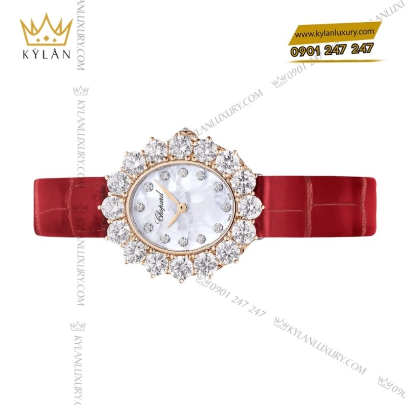 Đồng hồ Chopard L’Heure du Diamant vàng hồng kim cương 13A393-5106