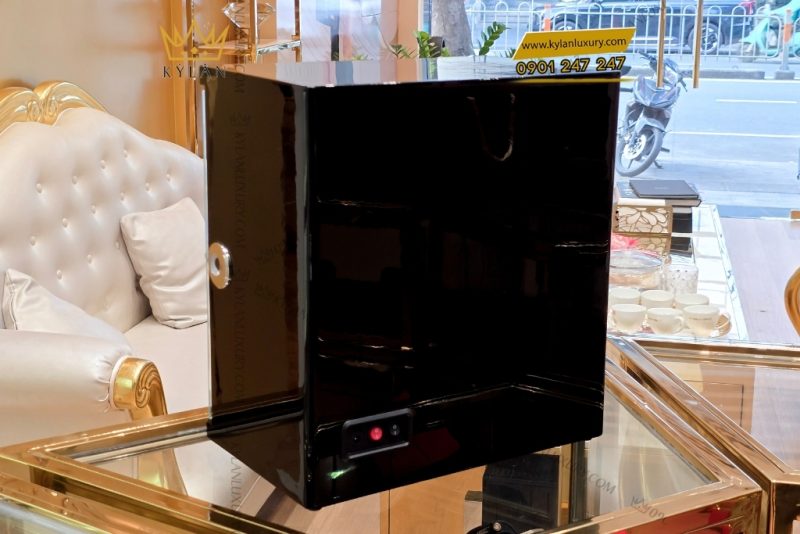 Hộp xoay đồng hồ Driklux khóa vân tay 9 ngăn