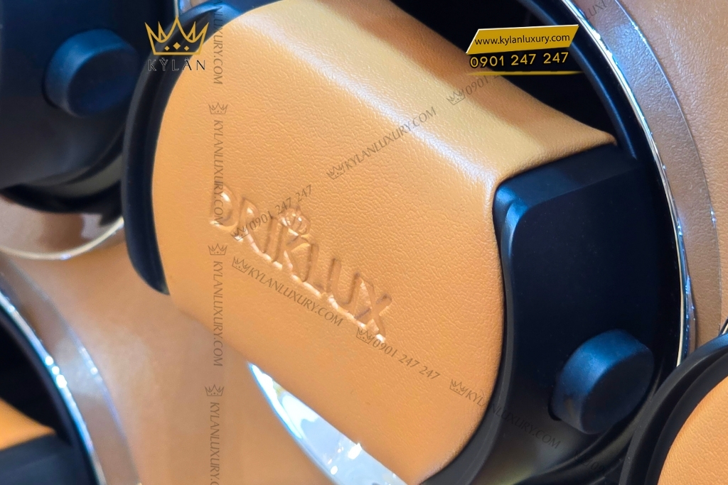 Kỳ Lân Luxury hop xoay dong ho driklux 9 ngan khoa van tay 4 Hộp xoay đồng hồ Driklux khóa vân tay 9 ngăn