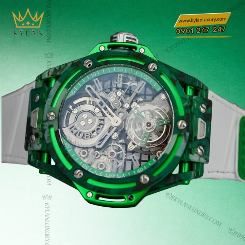Đồng hồ Hublot Big Bang Tourbillon Novak Djokovic GOAT Edition Green 44mm
