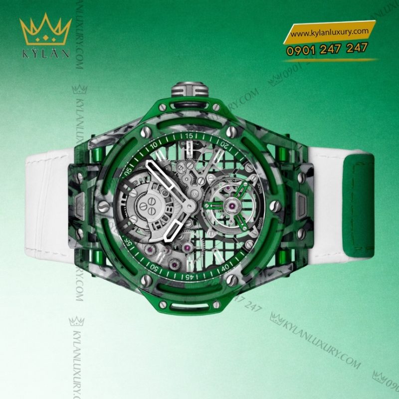 Đồng hồ Hublot Big Bang Tourbillon Novak Djokovic GOAT Edition Green 44mm