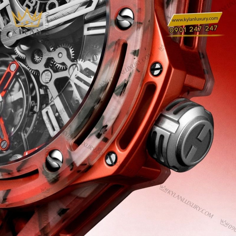 Đồng hồ Hublot Big Bang Tourbillon Novak Djokovic GOAT Edition Orange 44mm