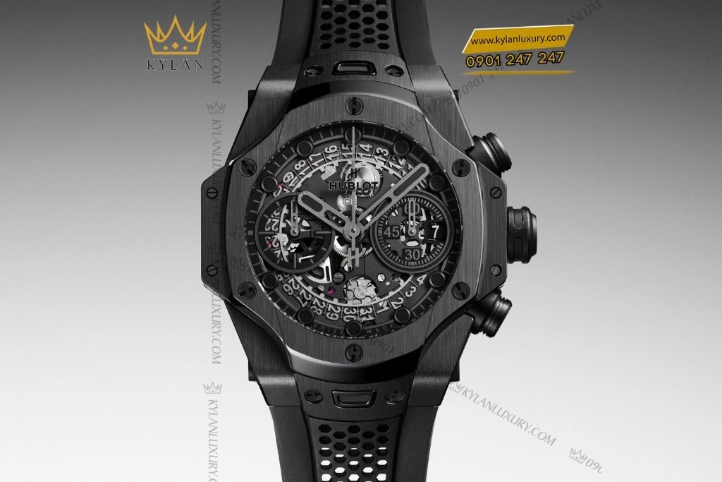 Kỳ Lân Luxury hublot big bang unico samuel ross all black 42mm 6 Đồng hồ Hublot Big Bang Unico SR Samuel Ross All Black 42mm