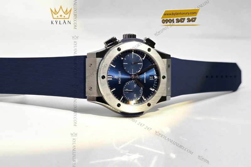 Đồng hồ Hublot Classic Fusion Chronograph Titanium Blue 45mm