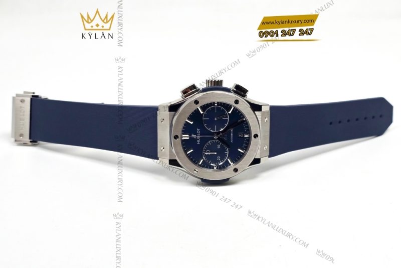 Đồng hồ Hublot Classic Fusion Chronograph Titanium Blue 45mm