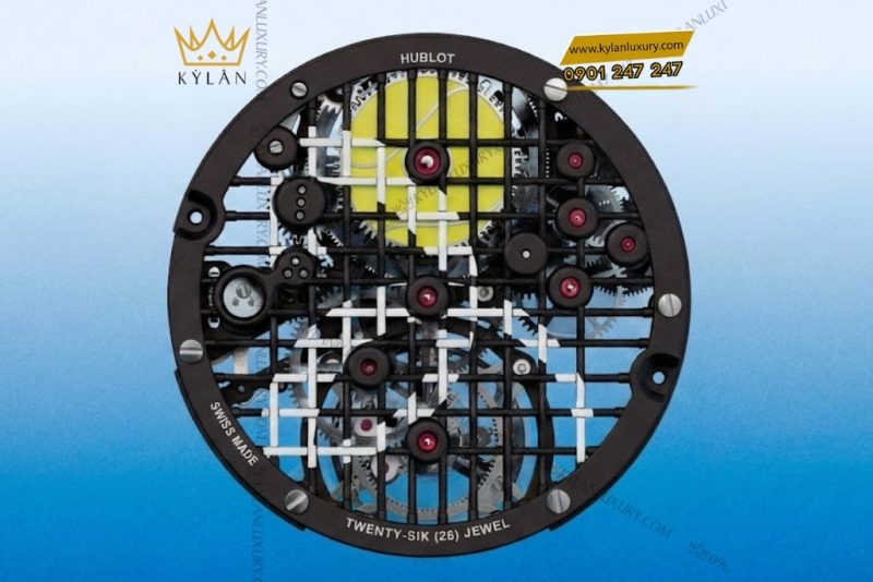 Đồng hồ Hublot Big Bang Tourbillon Novak Djokovic GOAT Edition Blue 44mm