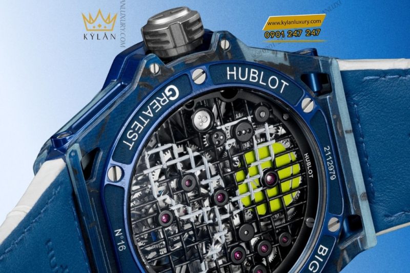 Đồng hồ Hublot Big Bang Tourbillon Novak Djokovic GOAT Edition Blue 44mm