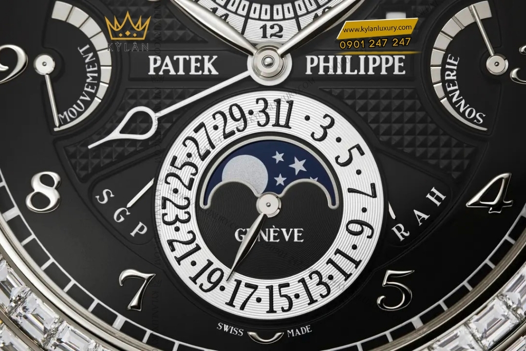 Kỳ Lân Luxury patek philippe grandmaster chime 6300 400g 001 4 Đồng hồ Patek Philippe Grand Complications 6300/400G-001