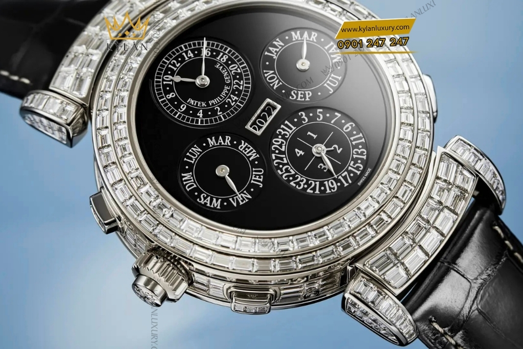 Kỳ Lân Luxury patek philippe grandmaster chime 6300 400g 001 5 Đồng hồ Patek Philippe Grand Complications 6300/400G-001