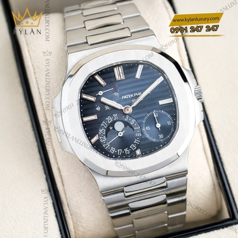 Đồng hồ Patek Philippe Nautilus Steel Blue Dial 5712/1A-001