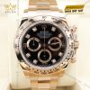 Đồng hồ Rolex Cosmograph Daytona 40 vàng hồng 116505-0015