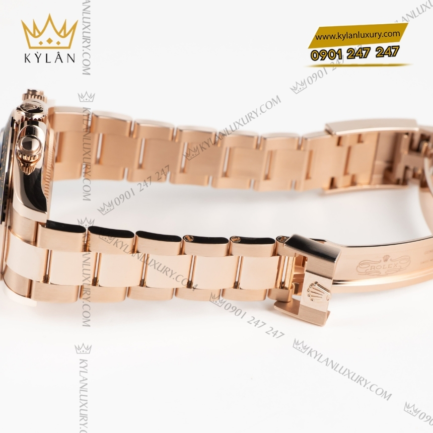 Kỳ Lân Luxury rolex cosmograph daytona 126525ln 0001 everose gold 4 Đồng hồ Rolex Cosmograph Daytona 40 126525LN-0001