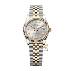 Đồng hồ Rolex Datejust 31 mặt số bạc kim cương 278273-0020