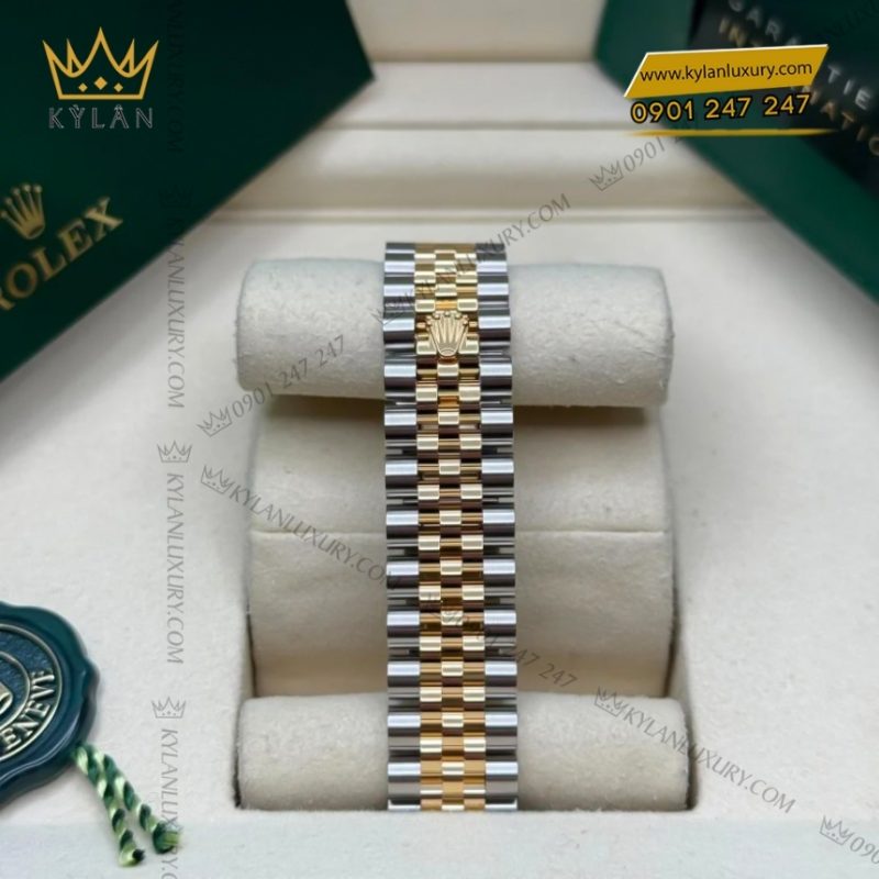 Đồng hồ Rolex Datejust 31 mặt xà cừ đen kim cương 278273-0024