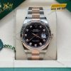 Đồng hồ Rolex Datejust 36 mặt đen kim cương 126231-0020
