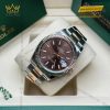 Đồng hồ Rolex Datejust 36 mặt chocolate cọc dạ quang 126231-0044
